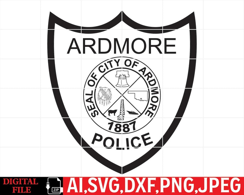 City of Ardmore Police Badge
