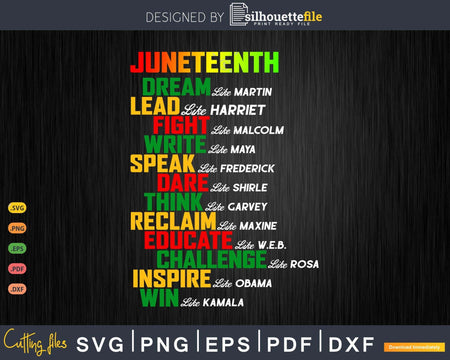 Dream Like Leaders Juneteenth Freedom Day