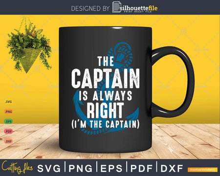 The Captain Is Always Right and I’m Funny Sailing