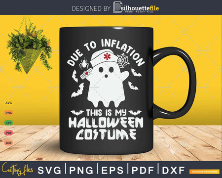 This is My Nurse Costume Fun Halloween Svg Png Design