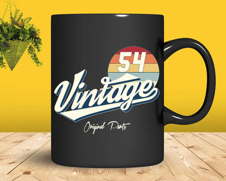 68th Birthday Retro 1954 Original Parts Svg Png Cricut Files
