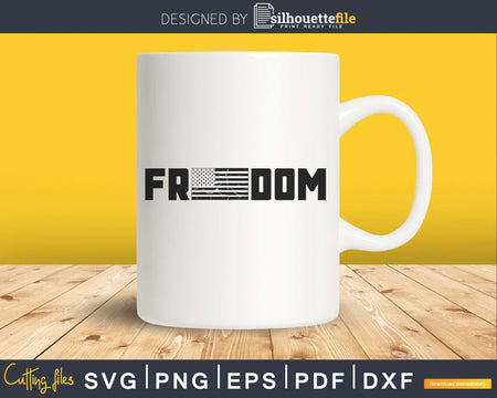 American Freedom Flag Military Army svg cricut cut files