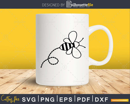 Bee svg cricut craft cutting printable files