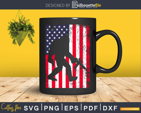 Bigfoot 2nd Amendment Right to Bear Arms Svg Designs