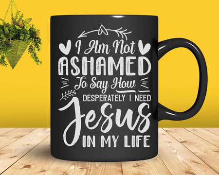 Christian Need Jesus Religious Faith Motivation Svg Png