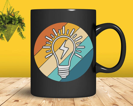 Electrician Retro Vintage Gifts Lineman Electrical Engineer