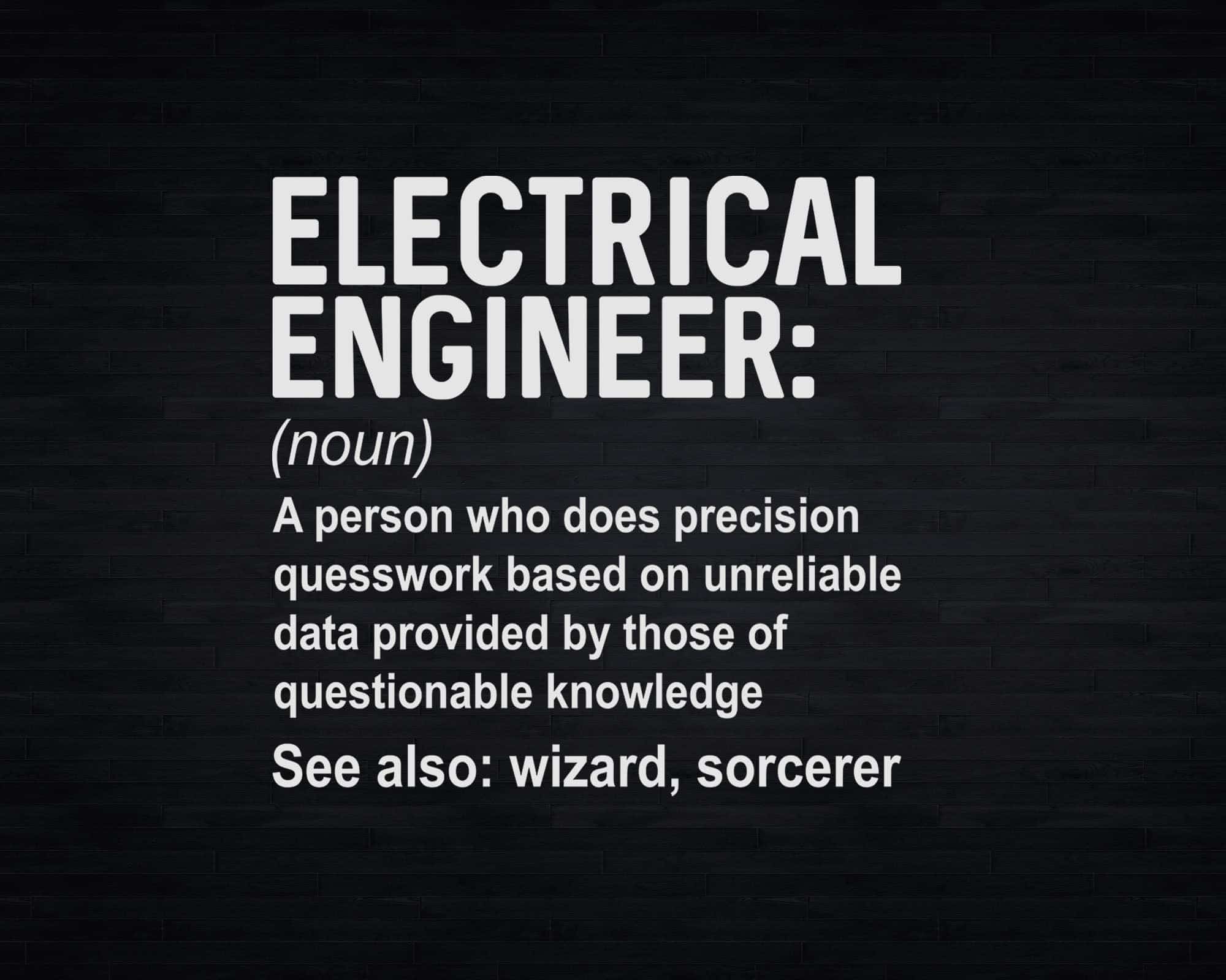 electrical engineering funny