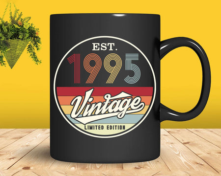 Est. 1995 Vintage Limited Edition 27th Birthday Sublimation