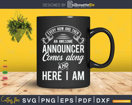 Every Now And Then An Awesome Announcer Comes Along Here