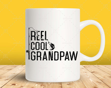 Fishing Reel Cool Grandpaw Png Svg Files For Cricut