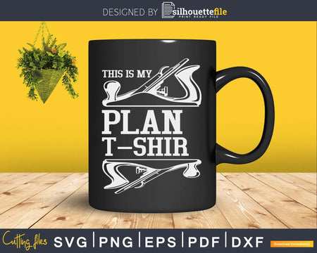 Funny Carpenter Woodworker Gift Carpentry This Is My Plane