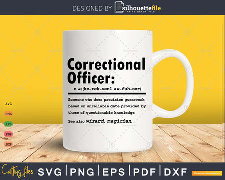 Funny Correctional Officer Definition Graduation