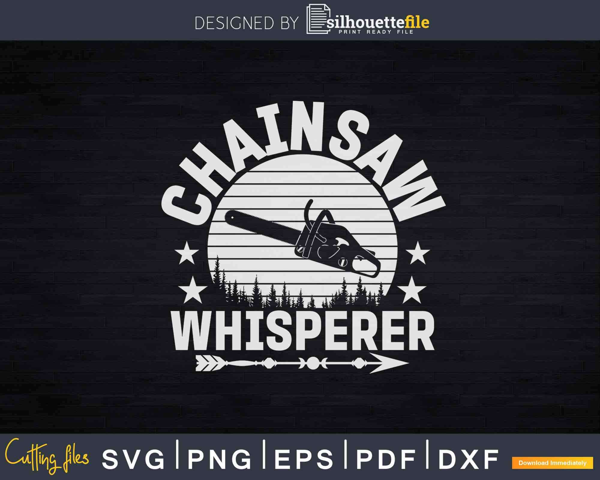 Chainsaw Design SVG PNG DXF EPS PDF