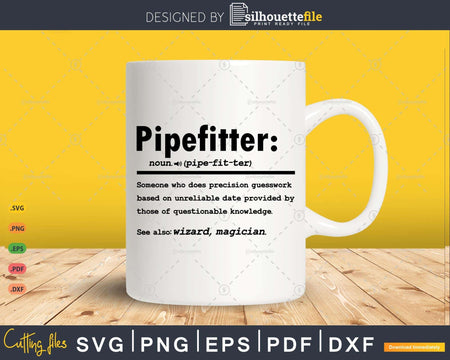 Funny Pipefitter Definition Graduation Gift