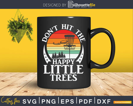 Funny Retro Disc Golf Frisbee Golfing Player Sports Svg Png