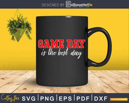 Game Day is the Best SVG DXF PNG Sports Svg Designs Cut