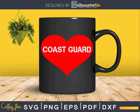 I love the Coast Guard Svg Dxf Printable Cut Files