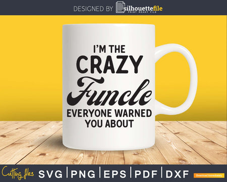 I’m the crazy funcle everyone warned you about svg png