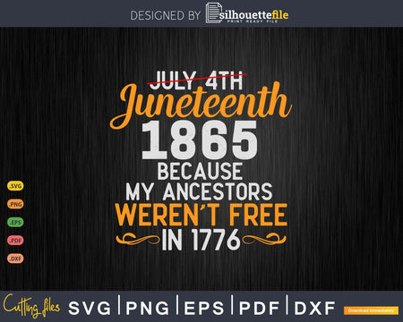 Juneteenth Black Women Because My Ancestor Weren’t Free