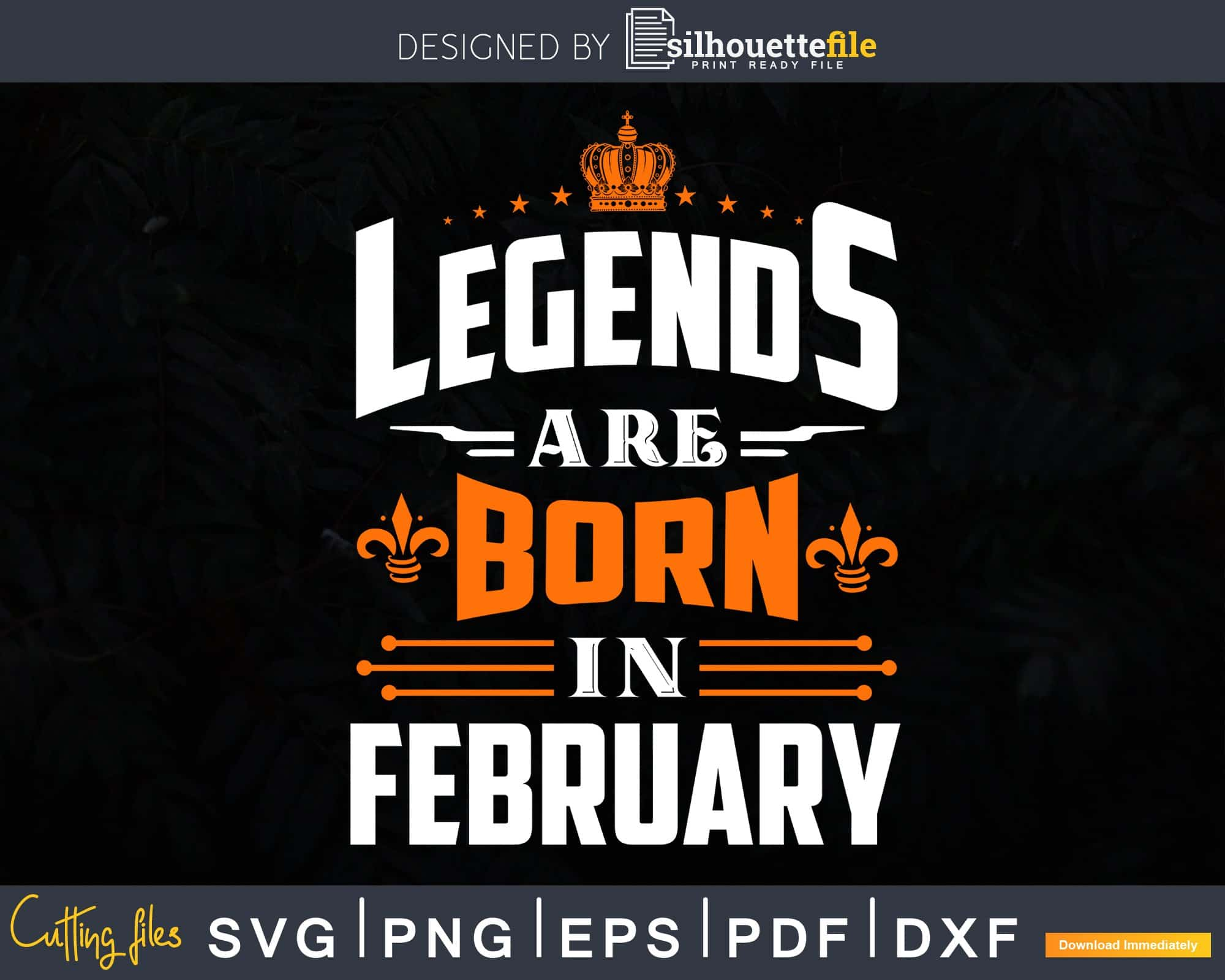 legends were born in february