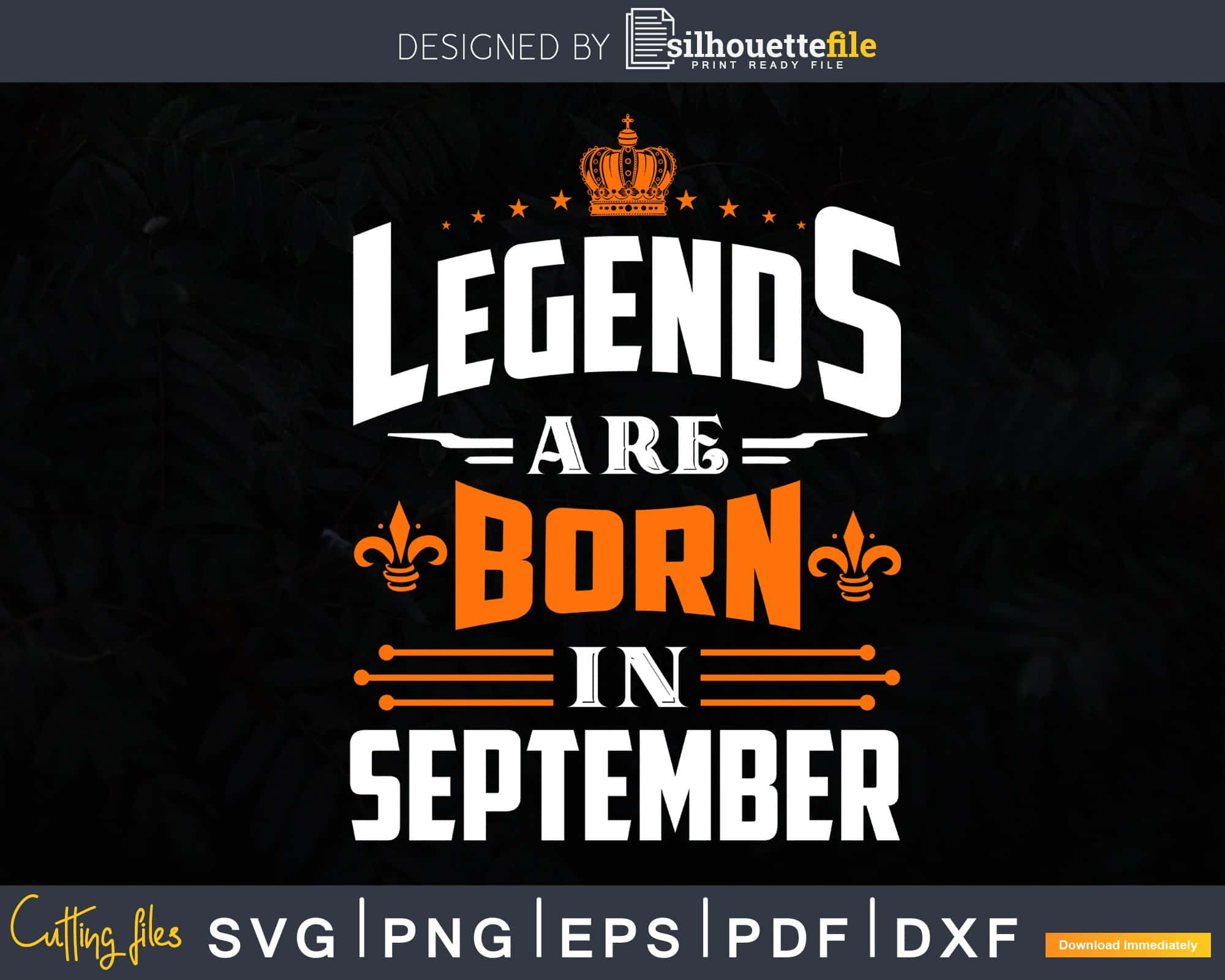 legends were born in september