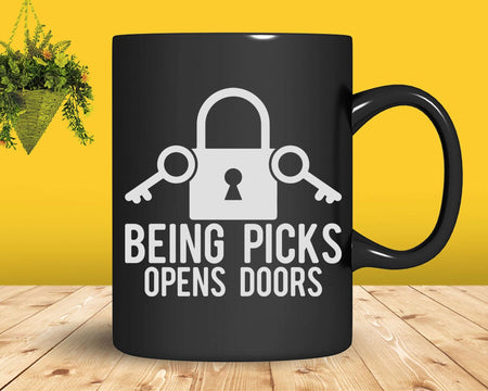 Locksmith Being Picks Opens Doors Keyhole Lock Picking Svg