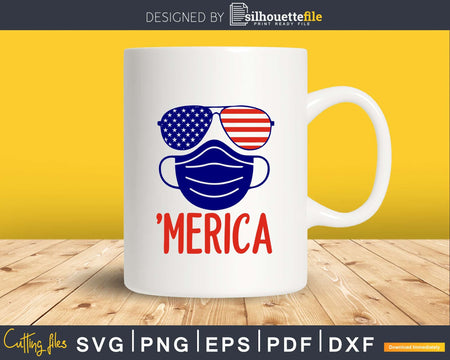 ‘Merica 4th of July Patriotic Svg Files for Cricut