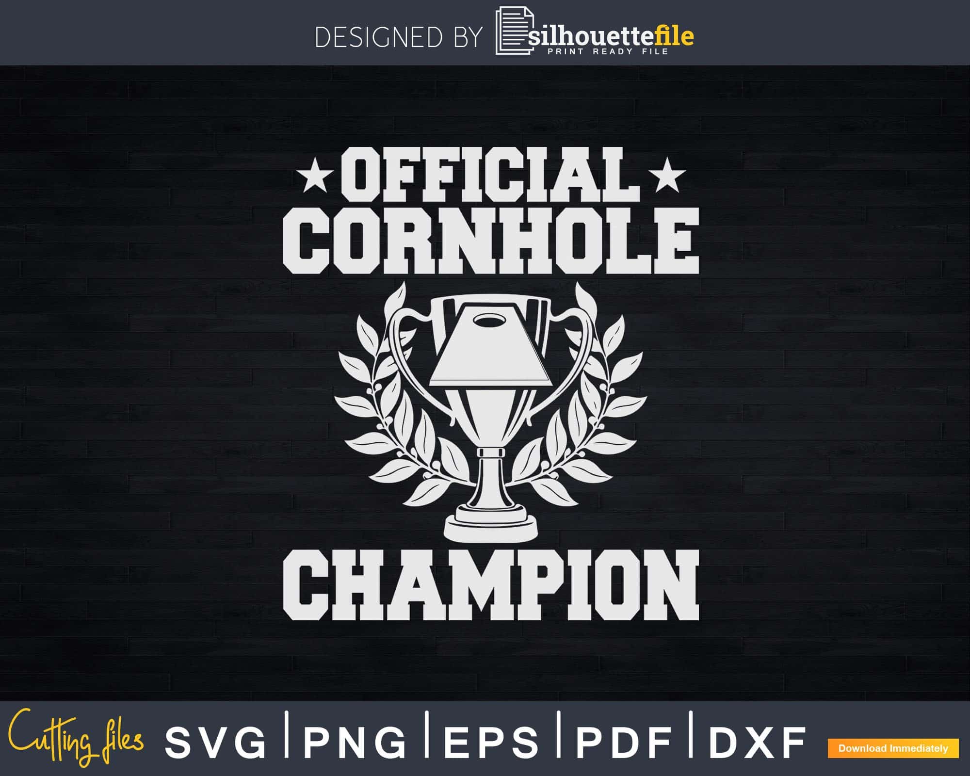 Official Champion Svg Dxf Files | Silhouettefile