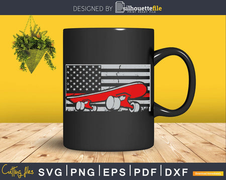 Skate Skateboarding Skateboarder Independence day Patriotic