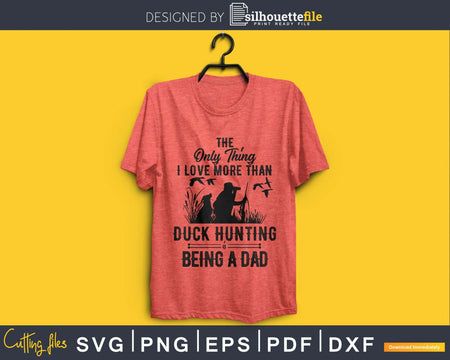 The only thing I love more than duck hunting Is being a dad