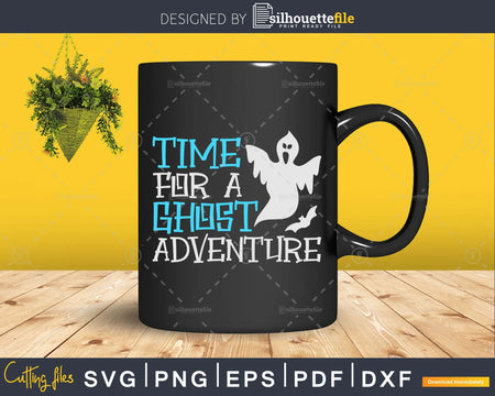 Time for Ghost Adventure Funny Hunting svg cut files