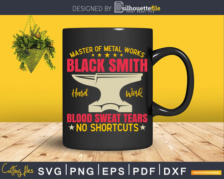 Vintage Blacksmithing Svg Png Dxf Cricut Files