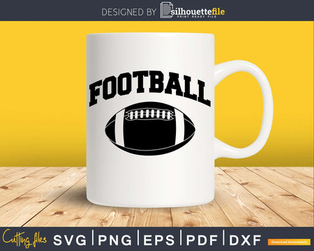 Vintage Football Player svg dxf cutting cut digital files