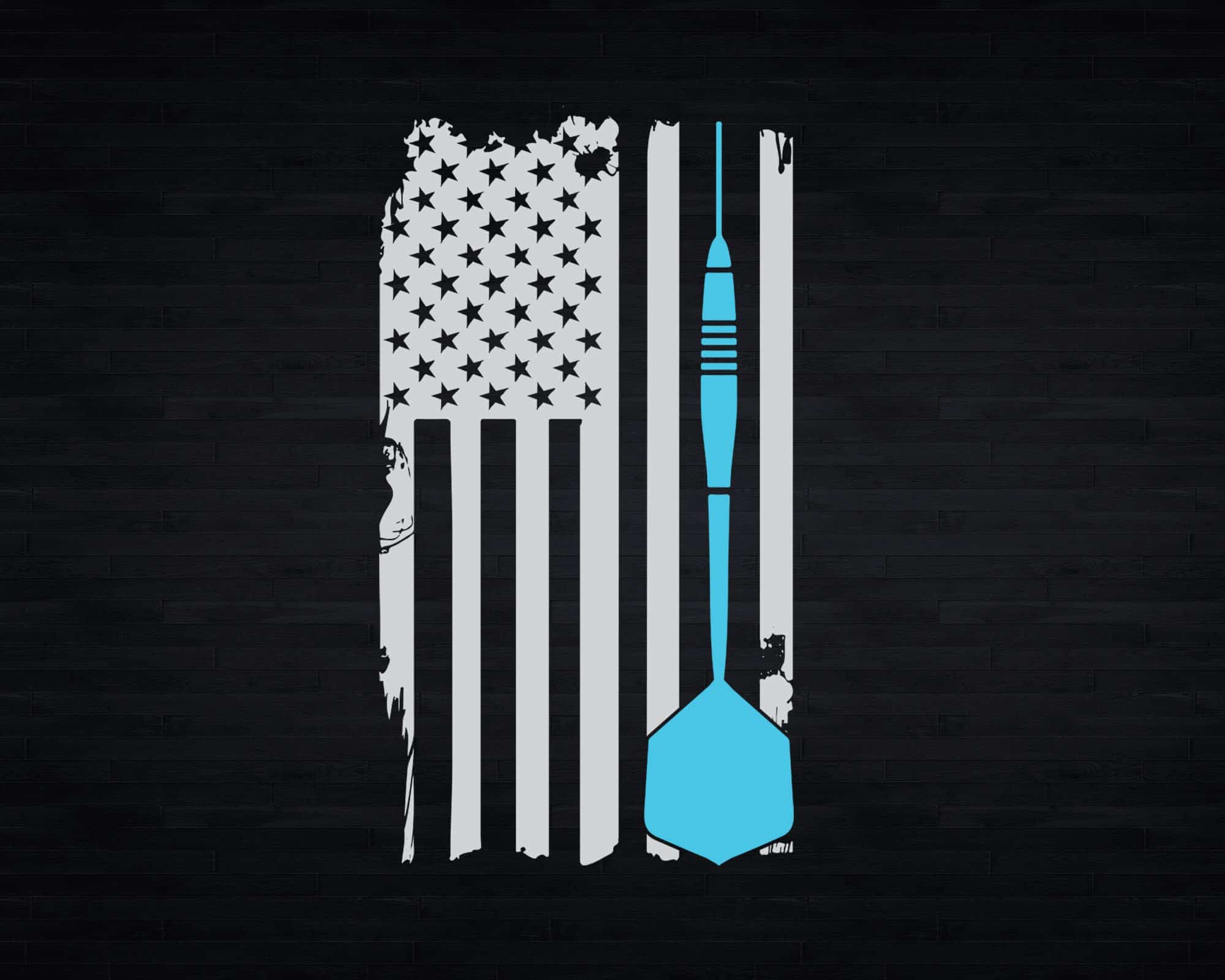 Vintage USA American Flag for Dart Players Svg Png T-shirt | SilhouetteFile Vintage USA American Flag for Dart Players Svg Png T-shirt | SilhouetteFile