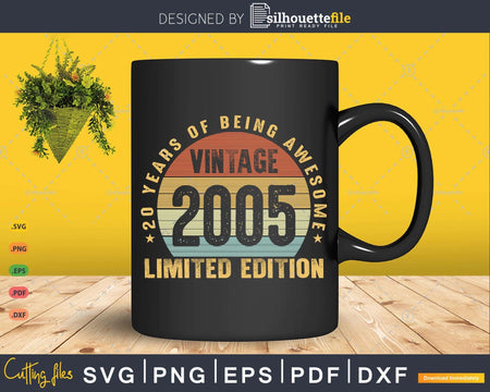20 Years of Being Awesome best t-shirt design Svg files