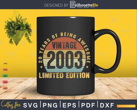 20 Years of Being Awesome best t-shirt design Svg files