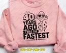 40 Years Ago I Was The Fastest SVG | 40th Birthday