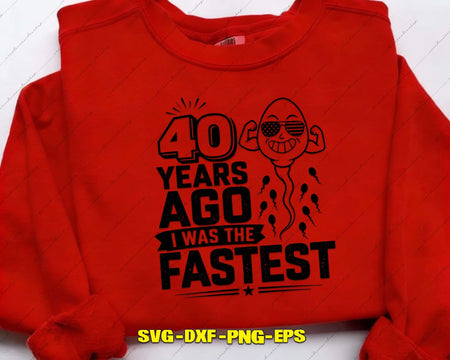 40 Years Ago I Was The Fastest SVG | 40th Birthday