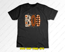 Boo Floral Striped Pumpkin PNG | Halloween Cut Files