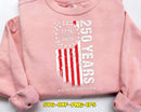America 250 Years of Freedom Coquette Bow Svg Patriotic