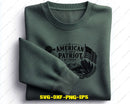 American By Birth Patriot Choice SVG Cut File for Cricut