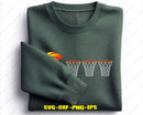 Basketball Bucket SVG PNG Digital Art Cut File