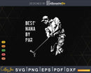 Best Nana By Par Golf Lover Gift Svg T-shirt Design