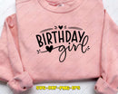 Birthday Girl SVG PNG Digital Art Cut File for Cricut