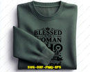 Blessed Is The Woman Who Stands SVG PNG Digital Art Cut File