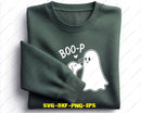 Boo Boo-p Dog Ghost SVG PNG Digital Art Cut File