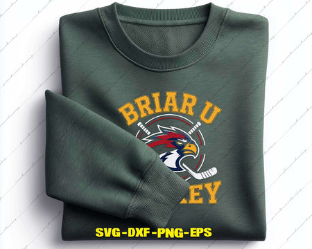 Briar U Hockey Svg Png Cricut Digital Cutting File