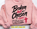 Broken But Chosen 2 Corinthians 129 SVG PNG Digital Art Cut