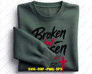 Broken But Chosen 2 Corinthians 129 SVG PNG Digital Art Cut