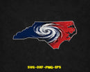 Bunch of Jerks Funny Hockey Eye The Hurricane SVG Png Logo